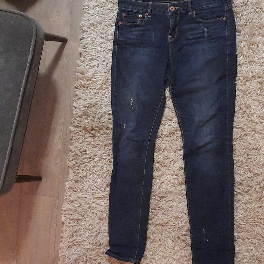 Lucky Brand Lolita distressed skinny jean 28R